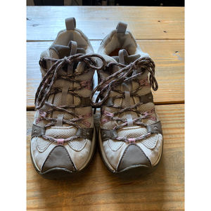 Merrell pink and brown casual/hiking shoes Size Women's 9